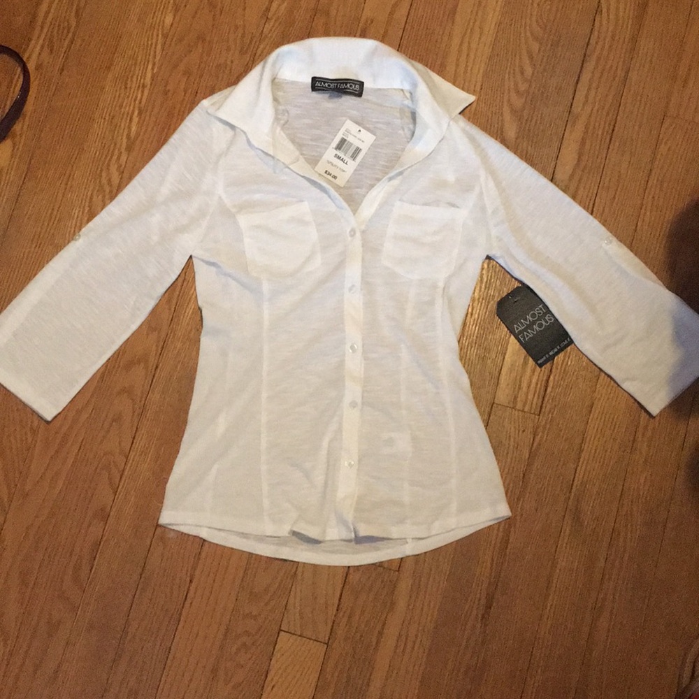 White button up